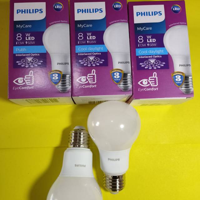 Lampu LED 8Watt Philips (Putih)