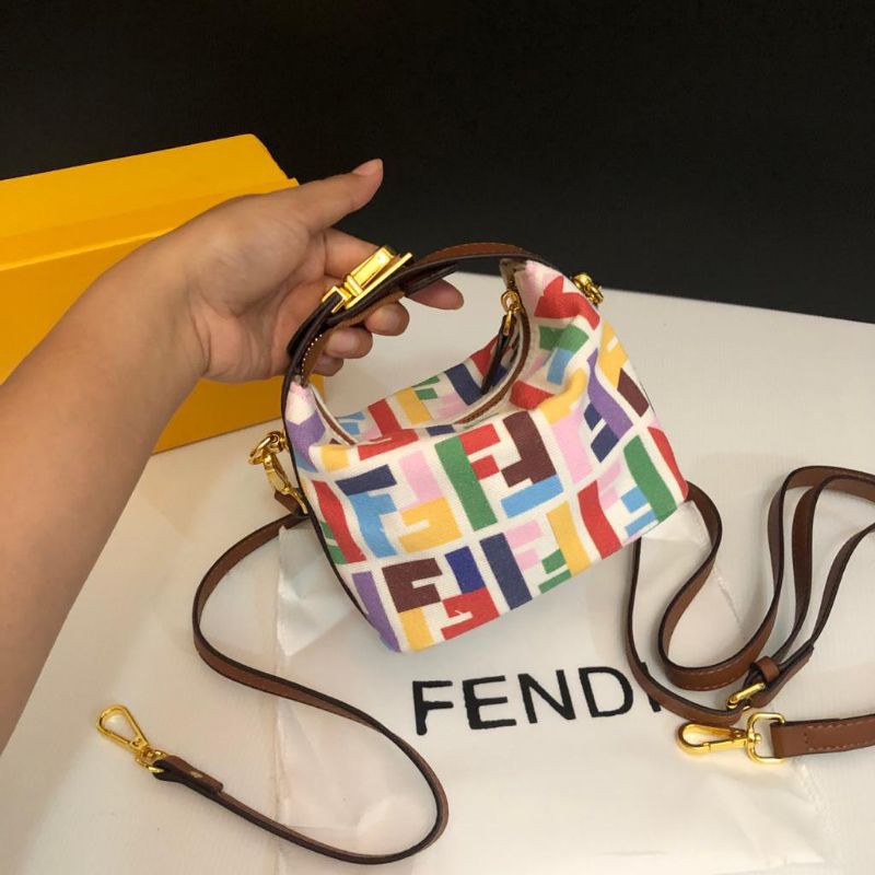 fendi hobo mini rainbow