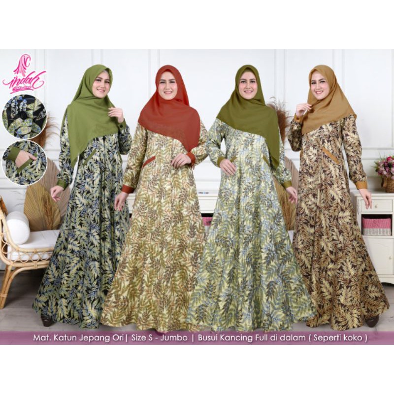 gamis dewasa prada series indah collection