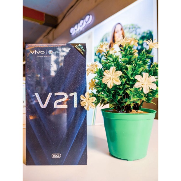 VIVO V21 5G RAM 8 GB+ 3 GB  extended RAM, ROM 128 GB NFC Multifunctions GARANSI RESMI VIVO INDONESIA