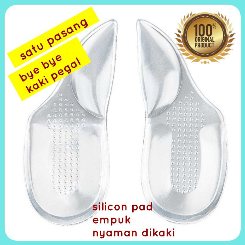 SOL SEPATU GEL SILICON SOL SEPATU ORTHOTIC INSOLE SEPATU GEL SILICON INSOLE JELLY