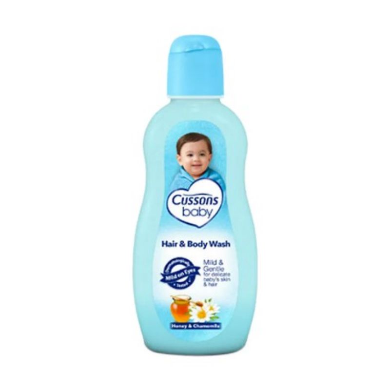 Cussons Sabun  Sampo Bayi Baru Lahir Baby Mild &amp; Gentle Hair n Body Wash 100ml