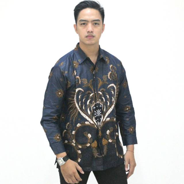 Distributor Batik Bali Lestari Kemeja Lengan Panjang Katun Prada - 073 kjlQzg0IXWYxeo