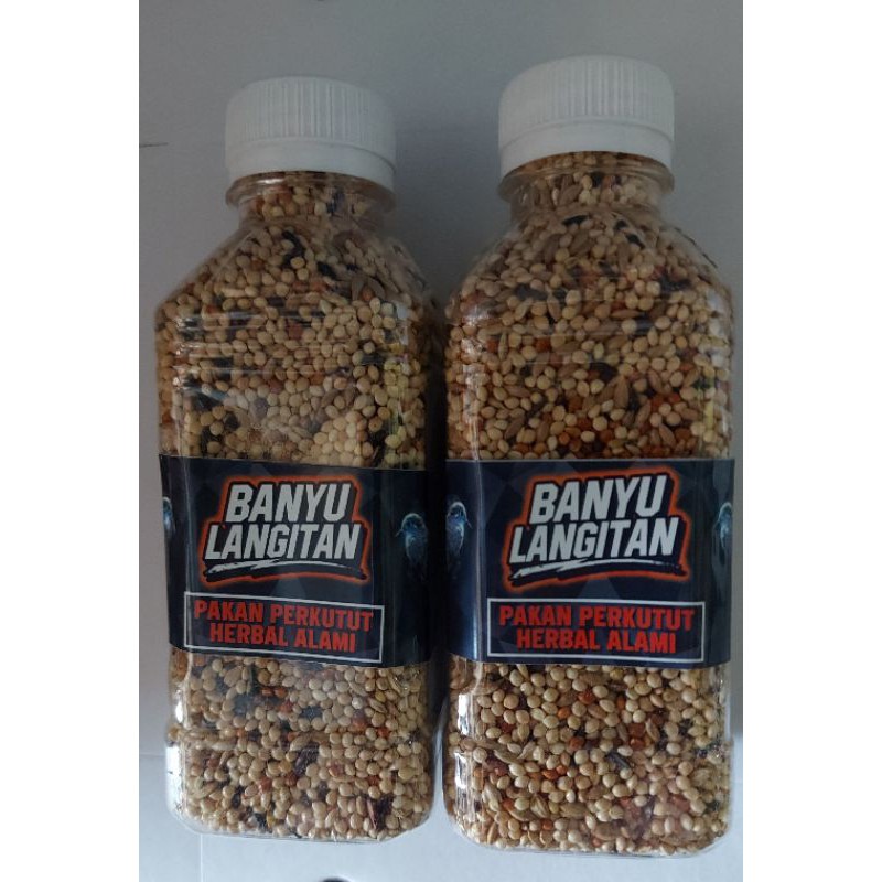 banyu langitan pakan perkutut herbal alami milet perkutut banyu langitan