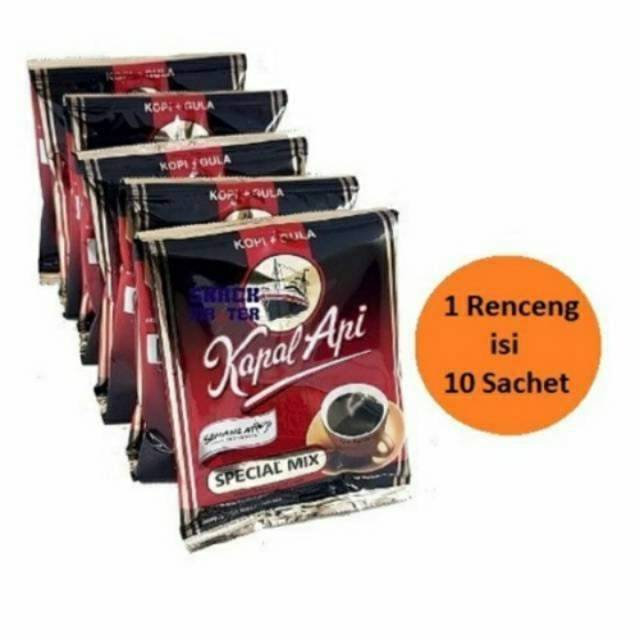 

Kopi kapal api special mix 10×25gr