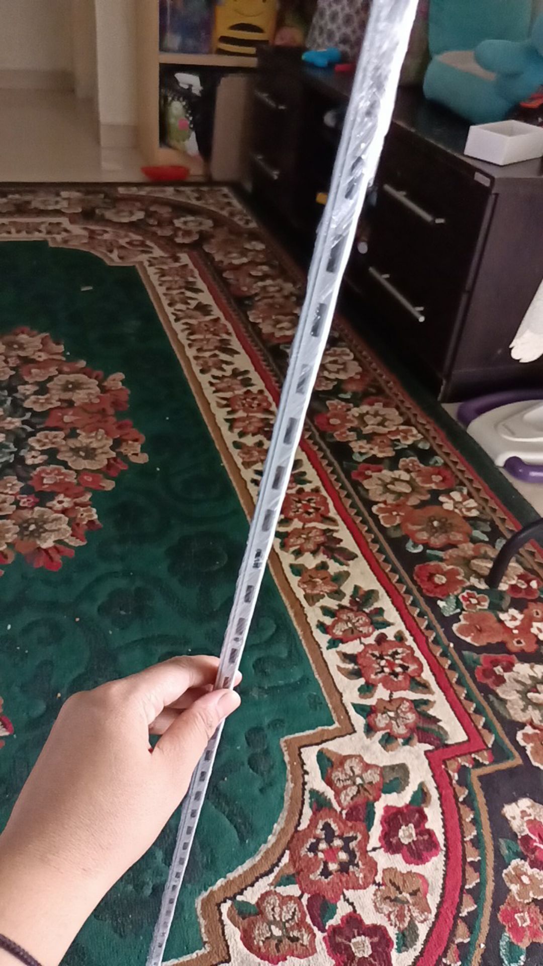 Tiang Bracket Putih 90cm Braket Penyangga Rak Anddisplay