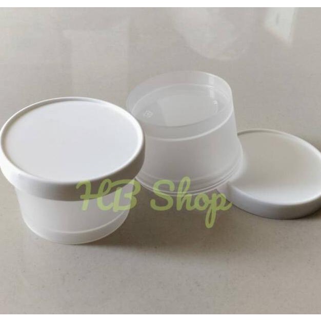 10Pcs Pot Jar Kosmetik Skincare Transparant 100Ml