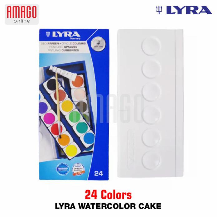 

LYRA WATER COLOR CAKE - 24 COLORS - 8117241 (CAT AIR)