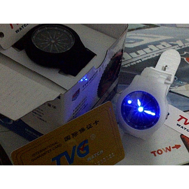 JAM TANGAN ORIGINAL TVG &quot;ANALOG LED&quot;