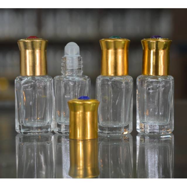 Botol parfum ROLL ON kaca TOLA 6ml