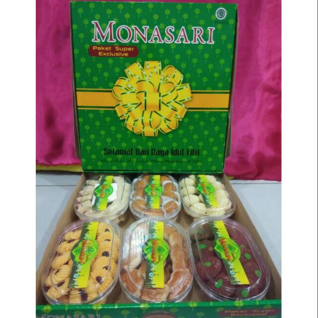 

[Promo!!] Paket kue lebaran 6 toples 75.000