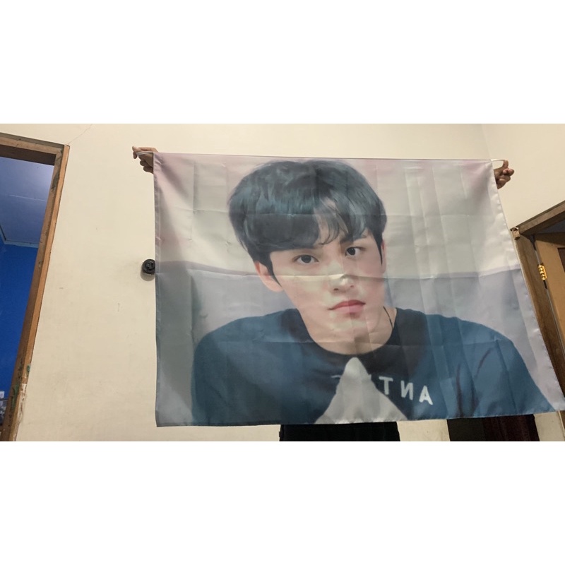 Cetak Poster Kain Hiasan Dinding Custom