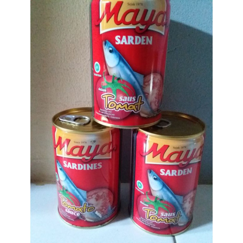 

SARDEN MAYA SAUS TOMAT UKURAN 425 GRAM