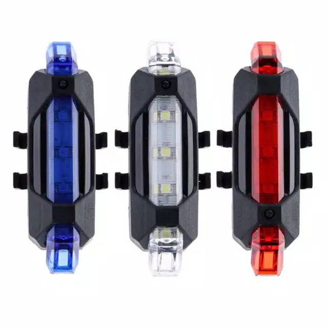 Lampu Sepeda Lampu Mode Led Belakang Sepeda Usb Charger Ulang Mtb Rechargable Murah