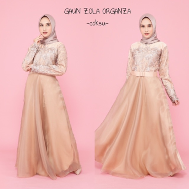 GAUN ZOLA / GAUN TUNANGAN / GAUN WISUDA / GAUN HIJAB