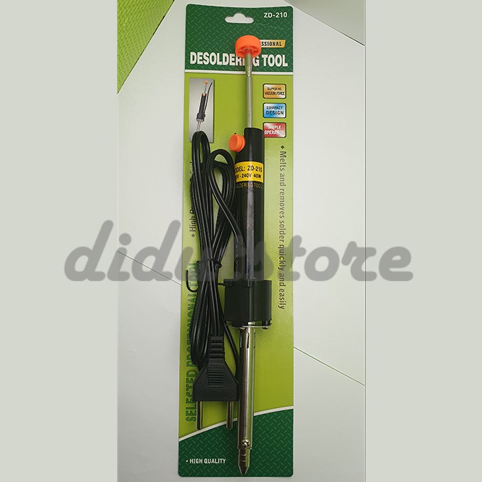 Penyedot Timah Otomatis / Sedot Timah Solder Listrik ZD-210