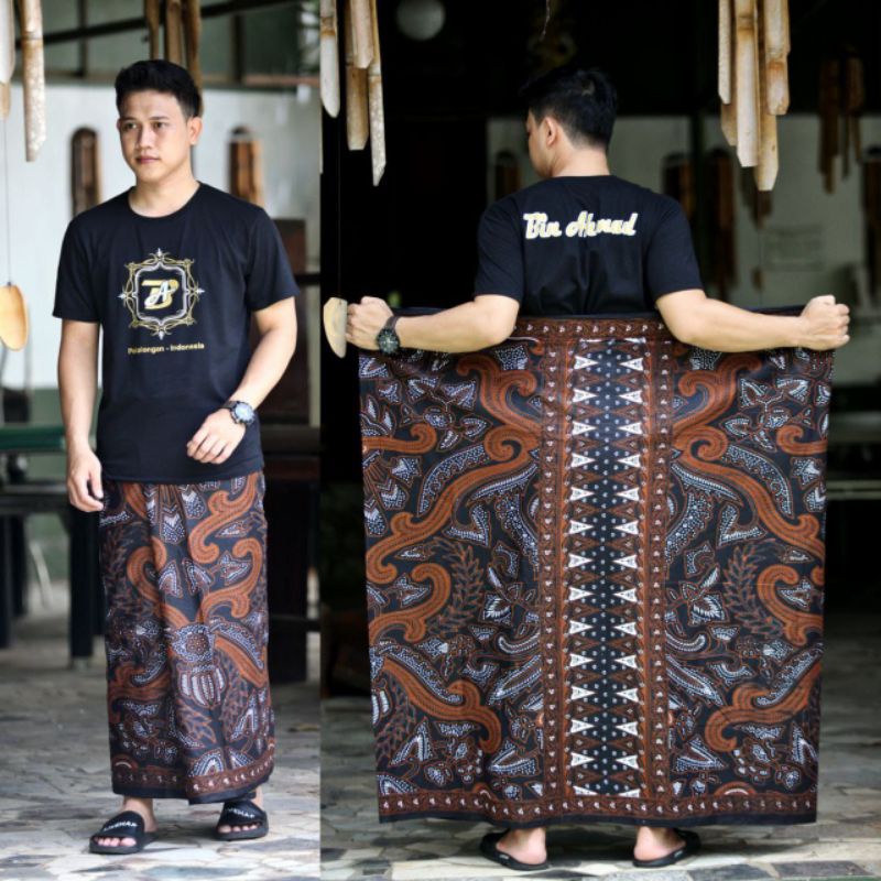 SARUNG BATIK  PRIA MOTIF KALONGGUH WAYANG HONOCOROKO  GUS AZMI NU PEKALONGAN