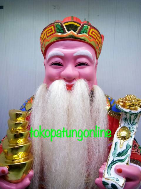 Patung Hokte Kayu Taiwan Yenpau 5 Susun