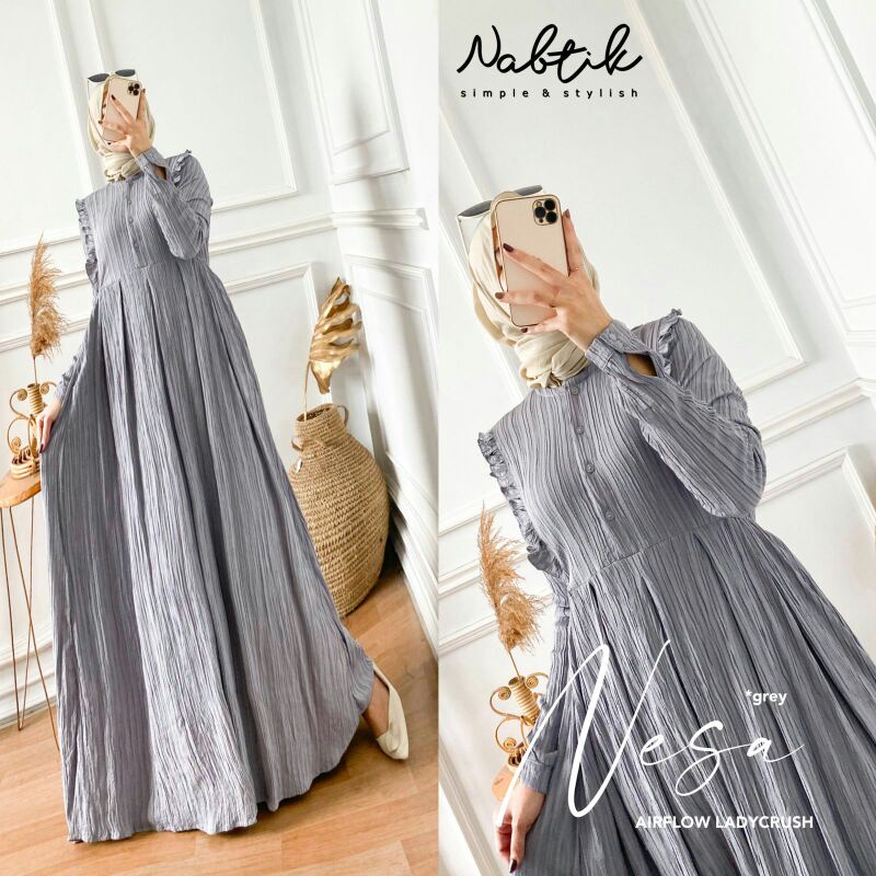 NESA ,CIKA Dress Wanita Muslim Ori by Naptik