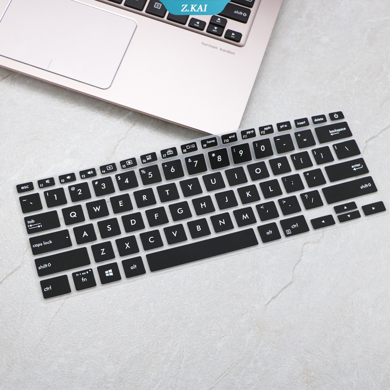 Skin Silikon Cover Keyboard Laptop Ukuran 14 &quot;Untuk ASUS Zenbook 14 UX433 UX433F UX433FAC Ux433Fn UX433