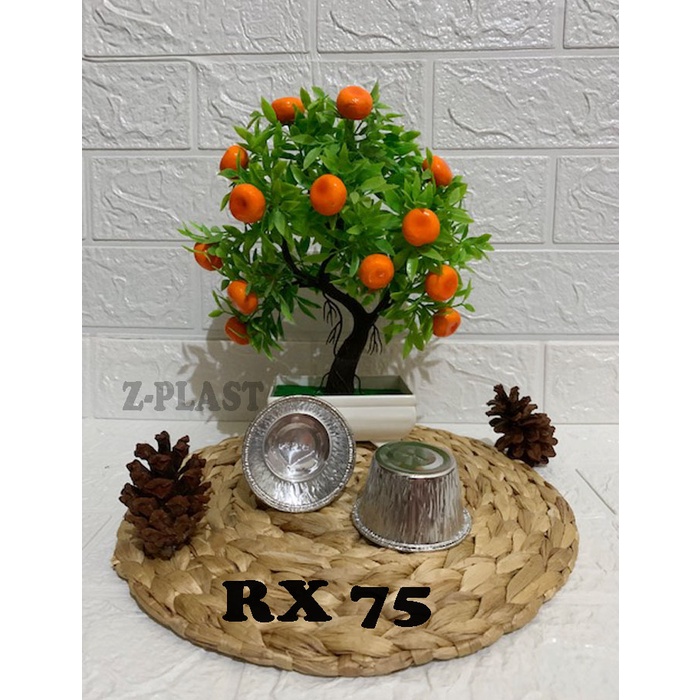 Aluminium Foil Tray Cup / Cetakan Kue Alumunium Foil RX 75
