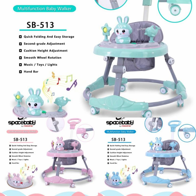 SPACE BABY Baby Walker SB 512 513