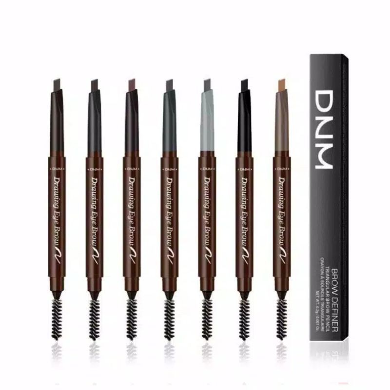 Pensil Alis Anti Air Putar Otomatis Eyebrow Pencil + Sikat Alis - BUM