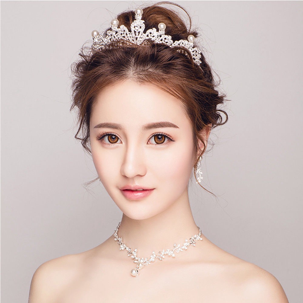 Mahkota Tiara Princess untuk Pesta Ulang Tahun / Pernikahan / Bridal/Perpisahan Sekolah