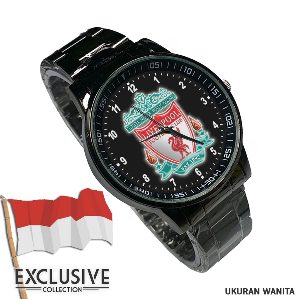 JAM TANGAN LIVERPOOL MOTIF 2 COUPLE