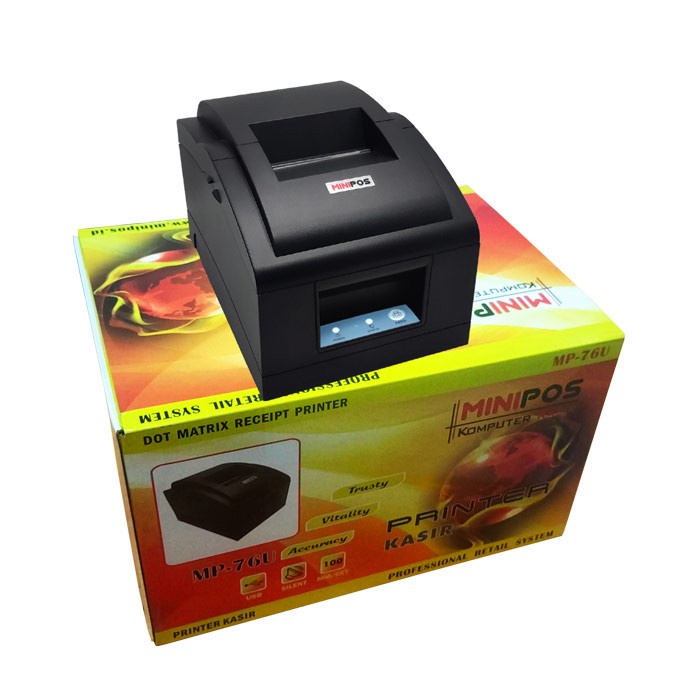 Printer Kasir MINIPOS MP-76U Dot Matrix 76mm USB, High Speed, Silence