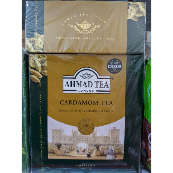 

Ahmad Tea cardamom/green tea/english (100 tea bags)