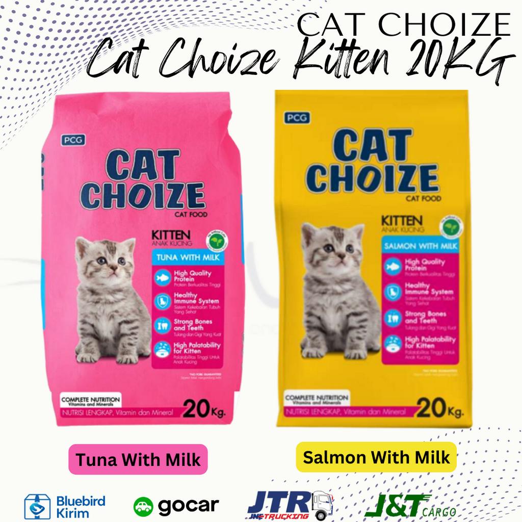 KHUSUS EKSPEDISI MAKANAN KUCING CAT CHOIZE KITTEN 20KG