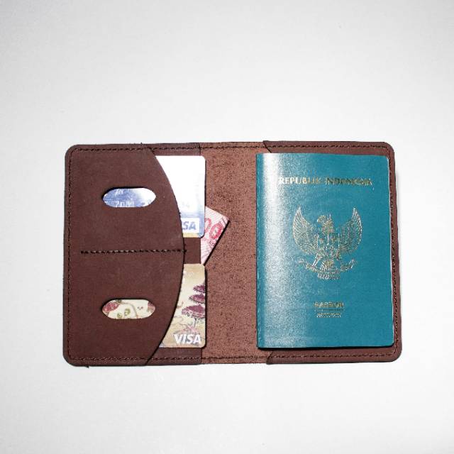 Cover passport kulit dompet passport free custom grafir nama