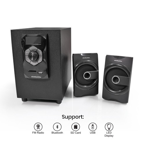 Speaker Simbadda CST 5000N+ Remote , Led Display, USB, Bluetooth, Radio, SD Card