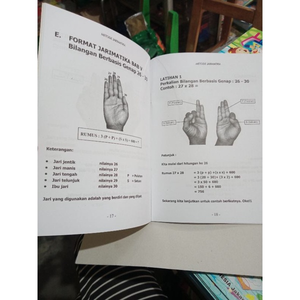 Buku Metode Jarimatika Tekhnik Berhitung Cepat (15×21cm)