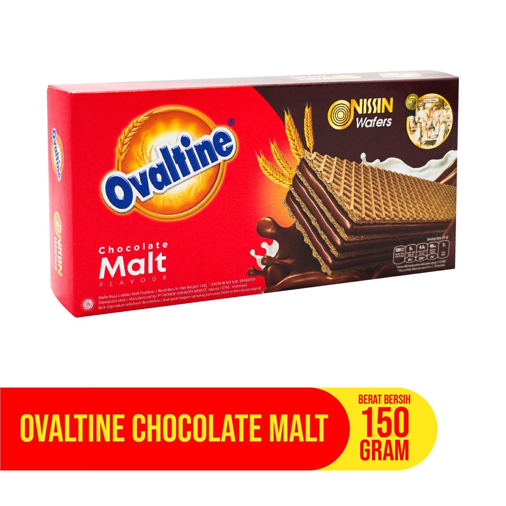 

nissin ovaltine wafer choco malt