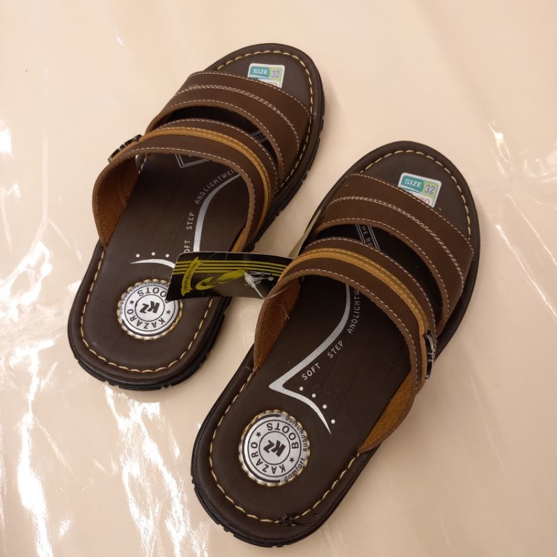 Sendal kazaro anak ukuran kecil dan tanggung