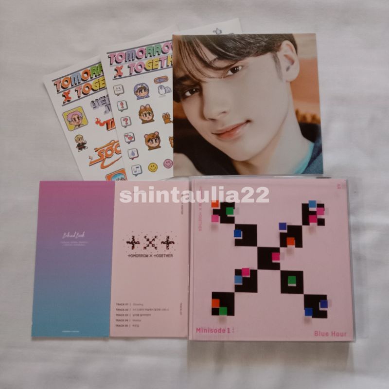 album only txt minisode blue hour AR