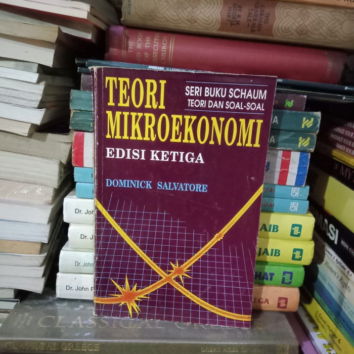 ORI BUKU SERI BUKU SCHAUM TEORI DAN SOAL-SOAL TEORI MIKROEKONOMI ED 3