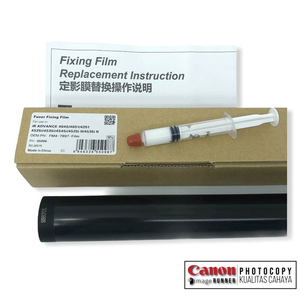 Fixing Film Mesin Fotokopi Canon IRA 4051/4251 FM4-7897-Film OEM