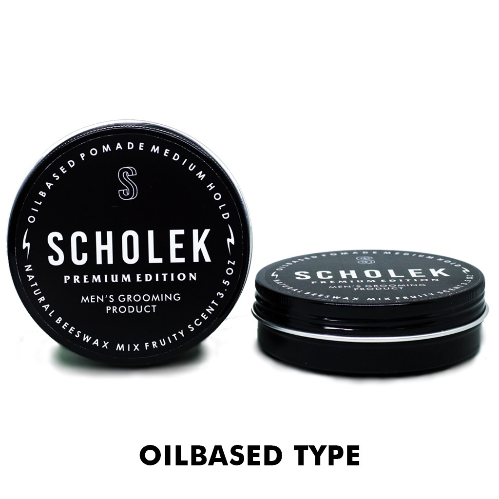 Hampers cowok PAKET POMADE SCHOLEK PREMIUM oilbased