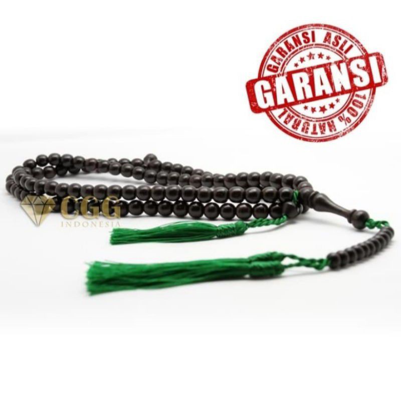 Tasbih kayu hitam Kalimantan