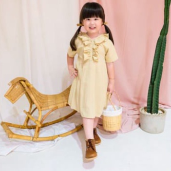 Babygiggles - Andreeanna Ruffle Dress / Dress Anak Perempuan