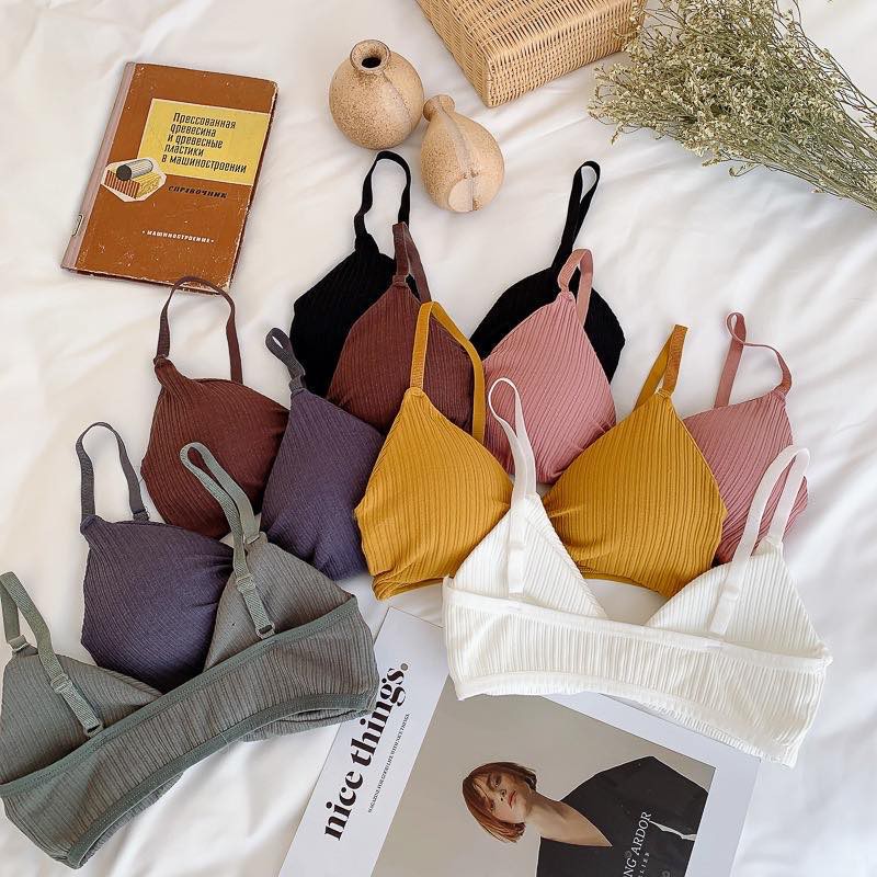 Bra Wanita dengan Model Lilit dan Kerah Deep-V Neck Bergaya Sexy untuk Olahraga / Yoga-1