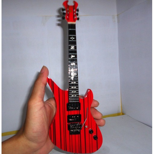 Miniatur Gitar Schecter Synyster Gates Red