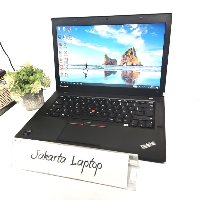 LAPTOP LENOVO THINKPAD T450 | CORE I5 | GEN 5 | RAM 16GB | SSD 1TB | MULUS MURAH BERGARANSI