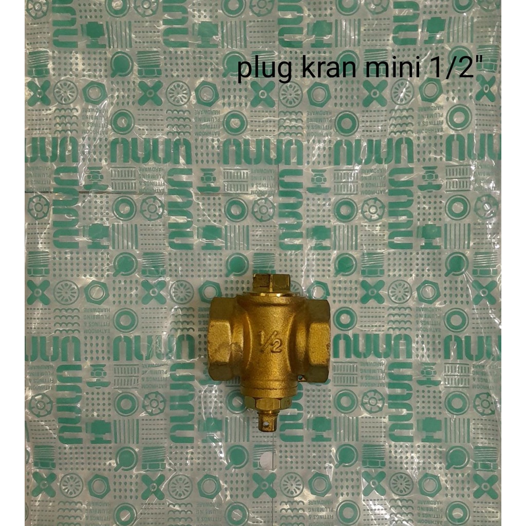 Plug Kran Mini 1/2&quot; Merk UNNU