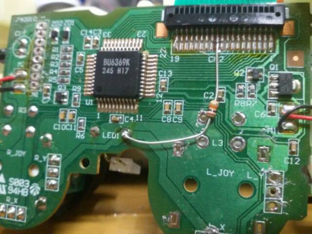 PCB STIK PS2 ORI MESIN BELAH BIRU (No. 08)