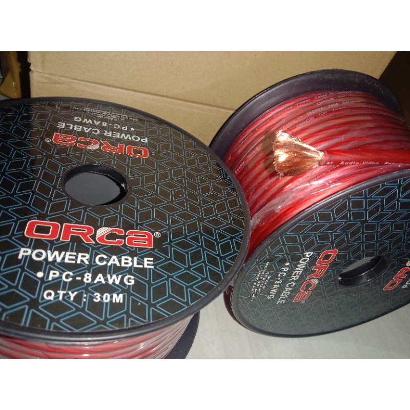 Kabel 8AWG Orca Meteran