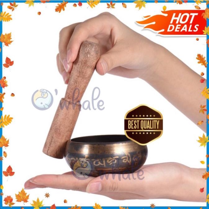 Handmade Tibetan Bell Singing Bowl Buddhism